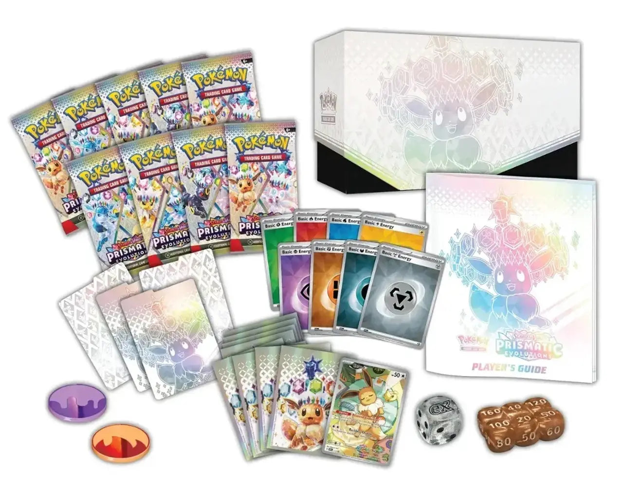 Prismatic Evolutions sv8.5 Elite Trainer Box